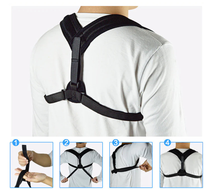 Medical Clavicle Posture Corrector Lower Back Correction Belt for Children